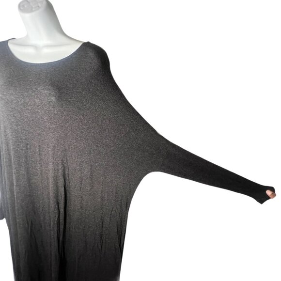 HATCH The Jersey Drape Maternity Dress OS Midi Dolman Nursing Stretch Rayon USA - Picture 9 of 10